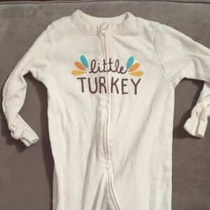 Old Navy Cream Baby Onesie